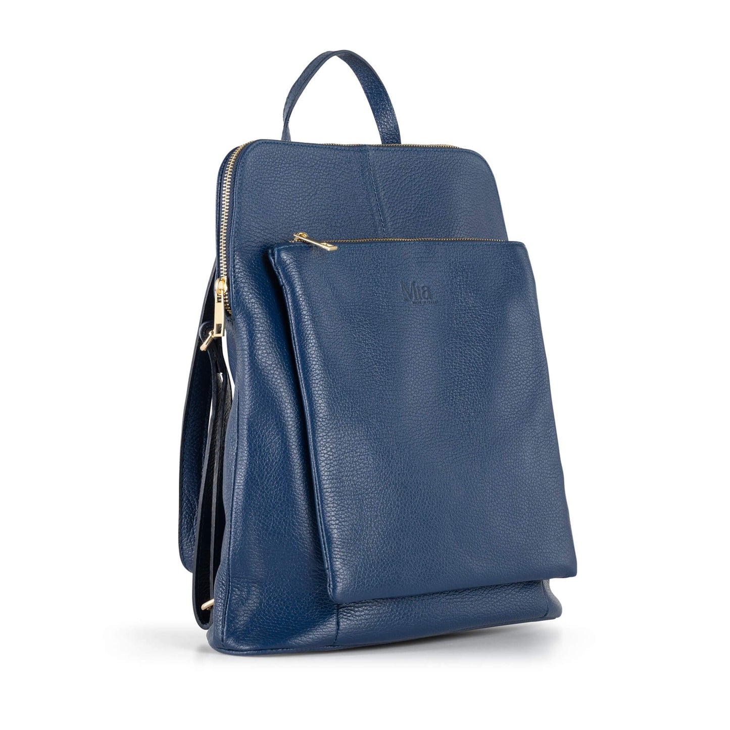 SARAH - Large Convertible Backpack Purse, Genuine Italian Leather, 4 in 1 Design - Ideal For Work & Travel